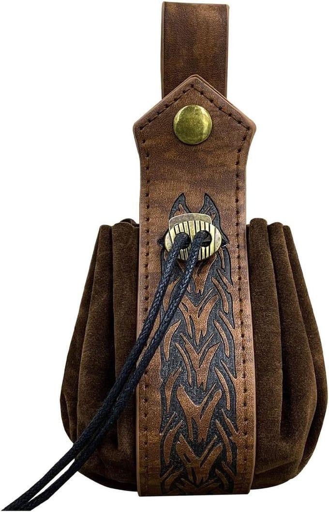 Solidchoice - Vintage Middeleeuwse Heuptas voor Cosplay en Feestjes