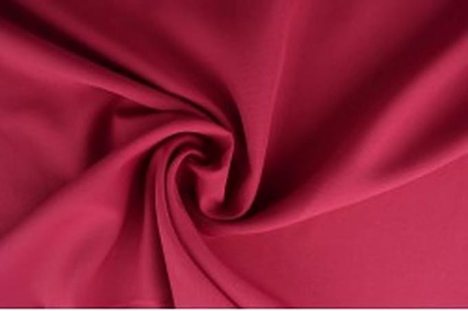 Terlenka stof - Donker roze - 15 meter