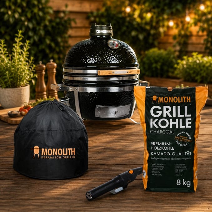 ICON - Starterset - Compleet Startpakket - Geschikt voor Beginners - Kamado Barbecue 33 cm