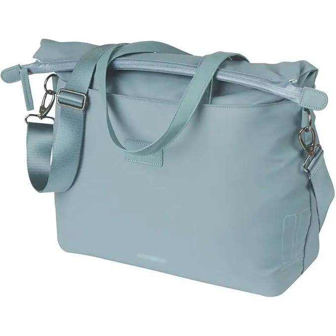 Basil Manhattan - Commuter fietslaptoptas - 12L - Waterdicht - Laptopvak - Graphite blue