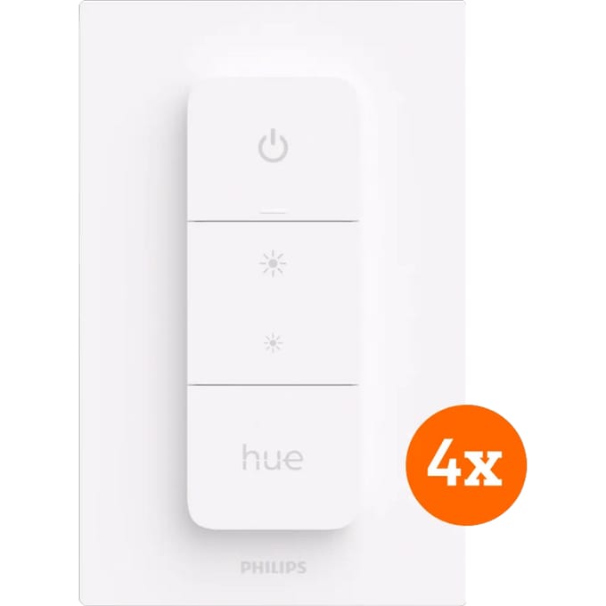 Philips Hue Draadloze dimmer switch 4-pack