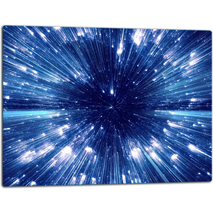 TMK ArtDeko - Snijplank - Glas - 52x40cm - Sterrenmotief