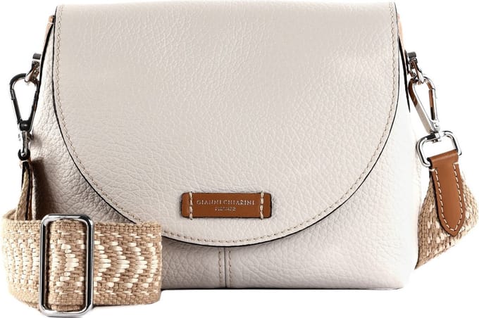 GIANNI CHIARINI Schoudertas Alessandra Crossbody Bag Sabbia Crème