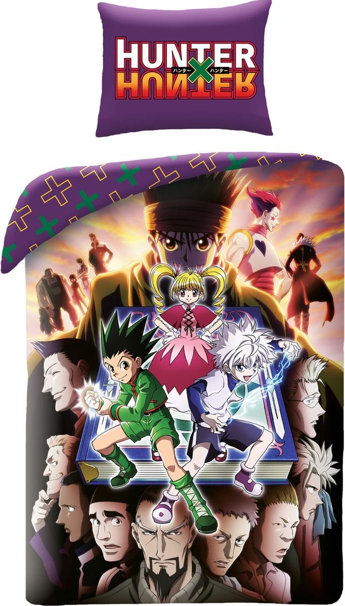 Hunter x Hunter Dekbedovertrek Gon Freecss 140 x 200 cm katoen