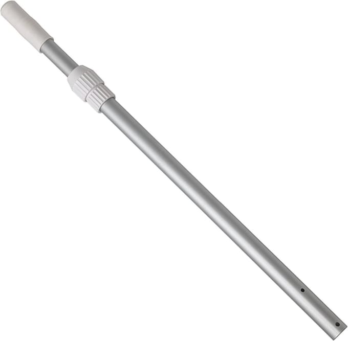 Verstelbare aluminium telescoopstang - 3-delig - 120 cm tot 360 cm - Ø 3,0 cm