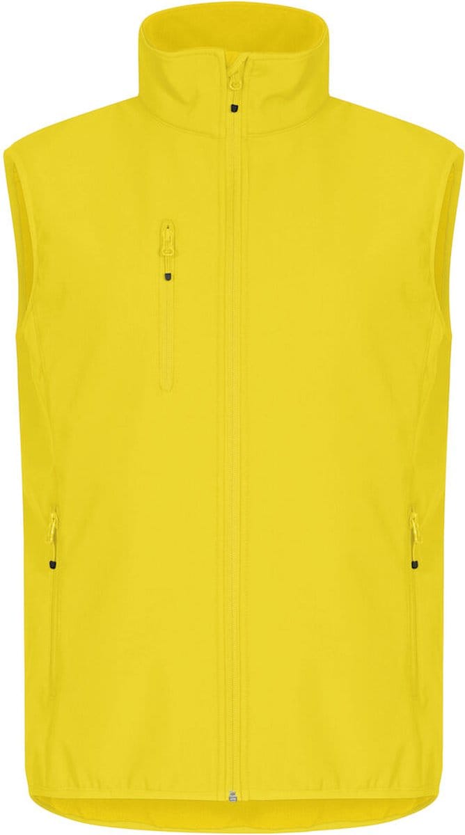 Clique Classic Softshell Vest 0200911 - Lemon - S