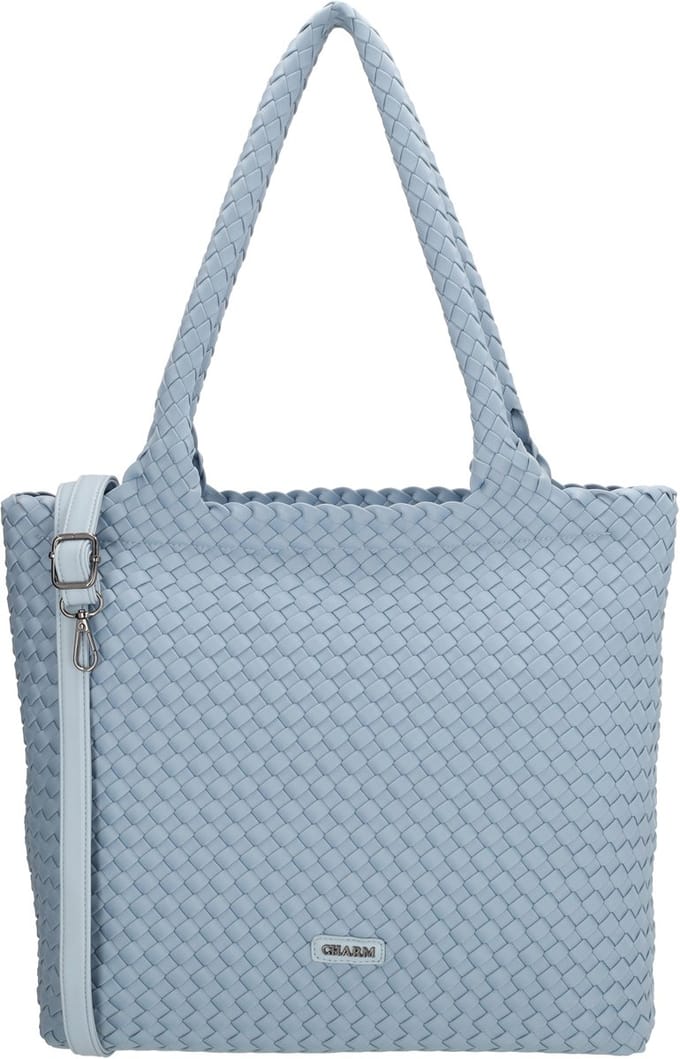 Charm London Madeira Shopper - Lichtblauw