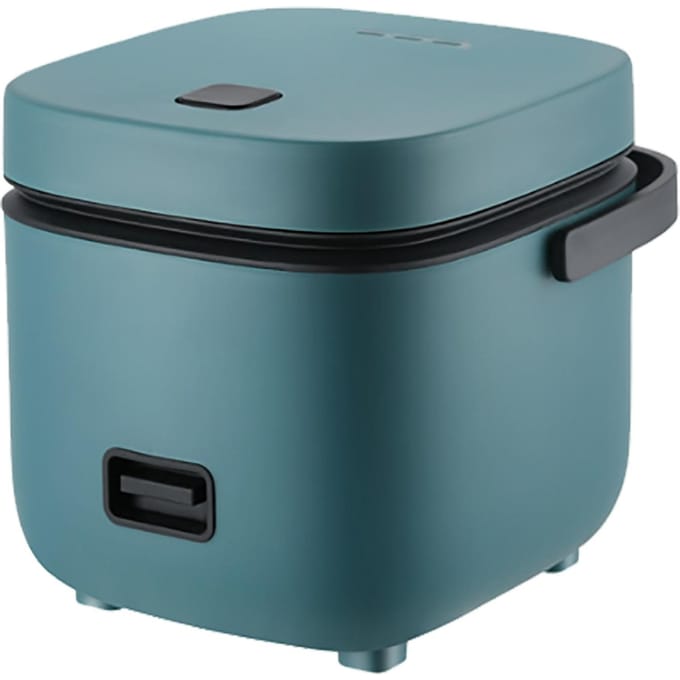 1.2L Mini Rijstkoker Compacte Multifunctionele Reis Elektrische Stomende Kokende Rijstkoker voor 1 liter2 black