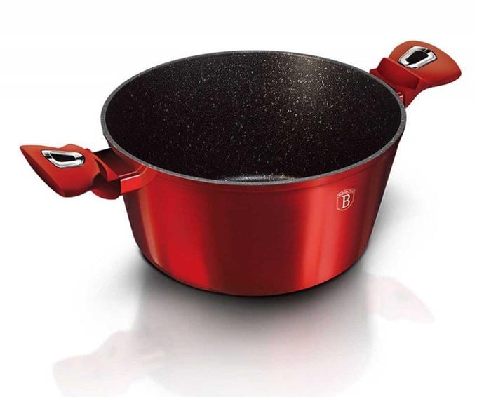 Berlinger Haus 7030 - Luxe Pannenset Burgundy rood - 13 delig