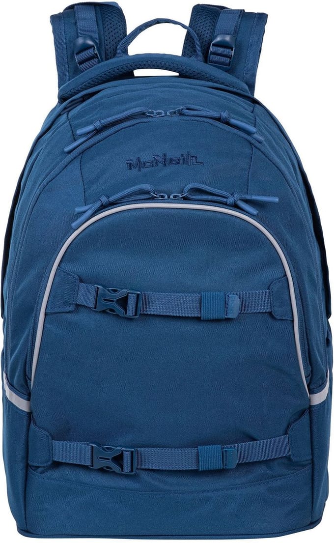 McNeill Schoolrugzak Milo School Backpack Navy Donkerblauw