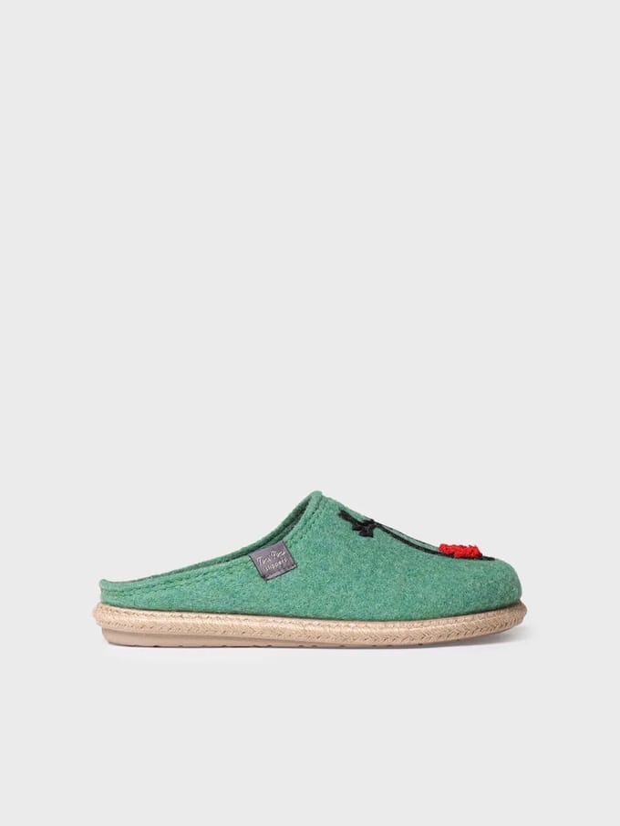 Damesslippers van vilt | DELI-DR