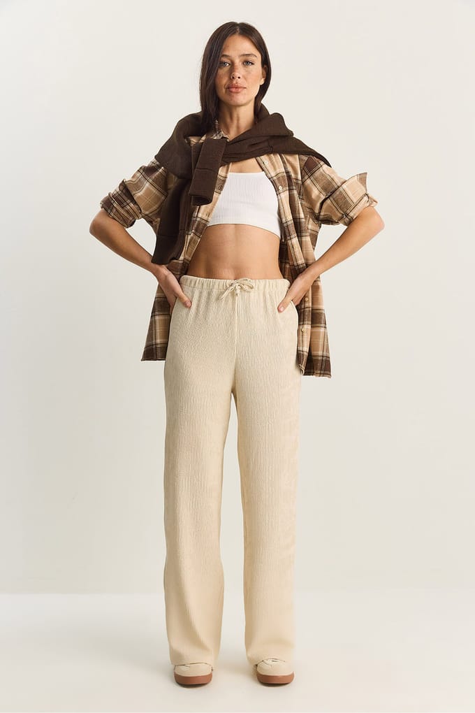 Hoge Taille Wijde Pantalon