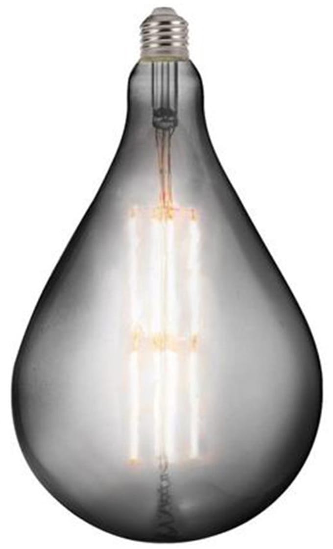 LED Lamp - Design - Torade - E27 Fitting - Titanium - 8W - Warm Wit 2400K