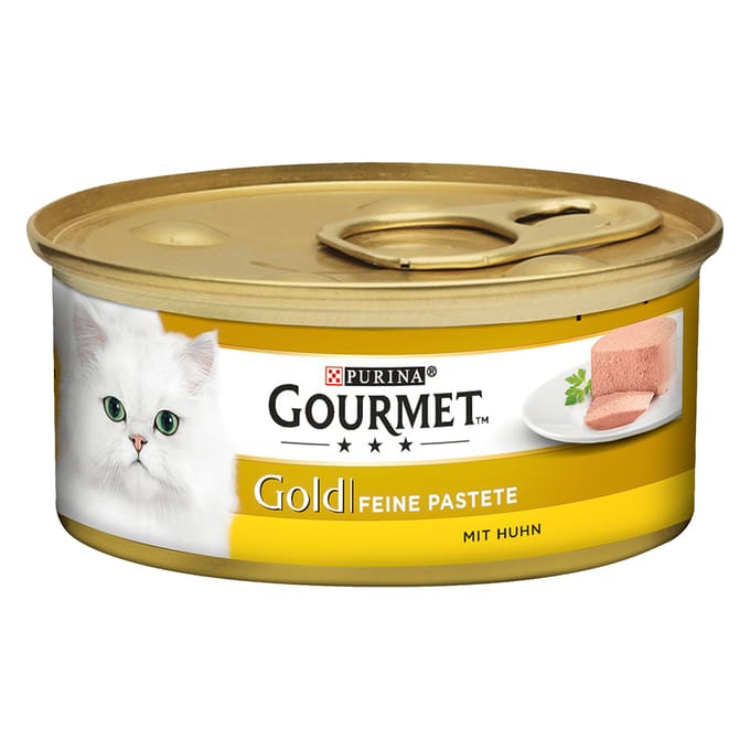 48x85g Gold Fijne Paté Mix I Gourmet Kattenvoer
