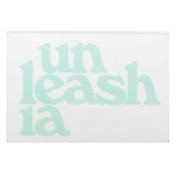 Unleashia, Get Loose Glitter Gel, No.2 Starlet Chaser, 0.14 oz (4 g) white
