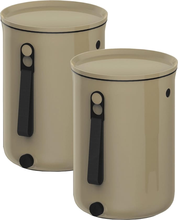 Plastika Skaza Bokashi Organico 2 S2 Compostbak Beige