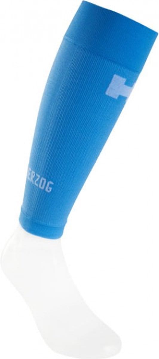 Herzog Compressietubes PRO Maat II - Blauw  - Extra long