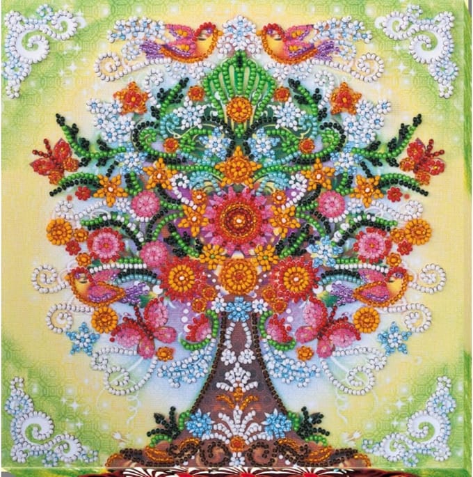 KRALEN BORDUURPAKKET Fabulous Tree - Geweldige Boom - Abris Art