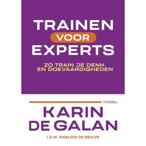 Trainen Voor Experts - Karin de Galan