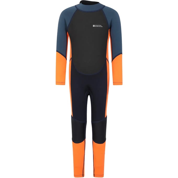 Mountain Warehouse Wetsuit voor kinderen (Helder oranje)