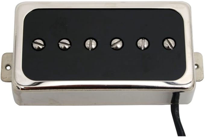 Duesenberg Duesenberg Domino Neck N Neck, nikkel - P90 pickup voor gitaren