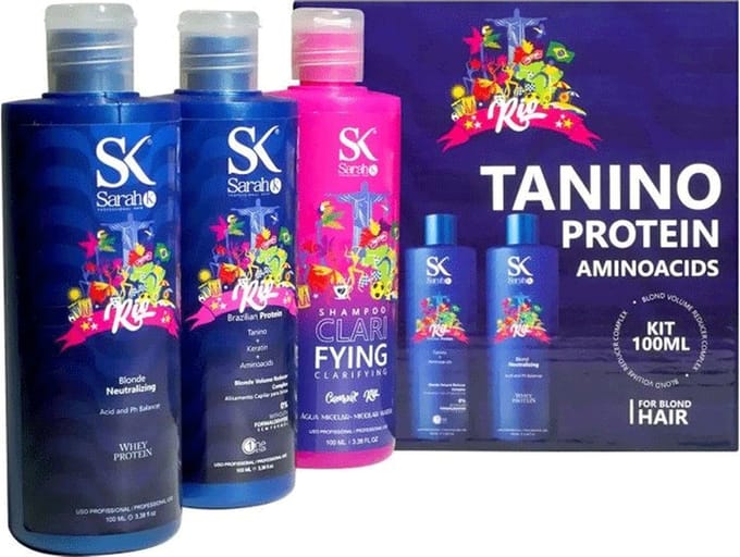 Sarah K Professional Hair Rio Tanino Proteïne Behandeling 3x100ml