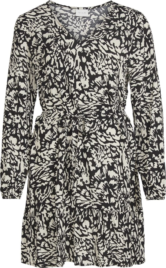 VILA - VIAYA LS V-NECK PEPLUM DRESS/SU - Dames - Maxi jurken