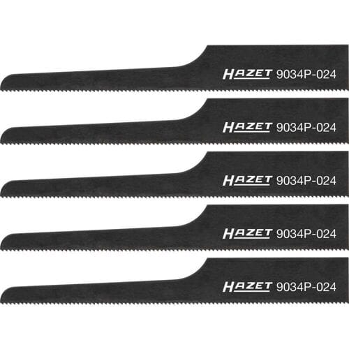 Hazet 9034P-024/5 Jigsaw blade set 5 stuk(s)