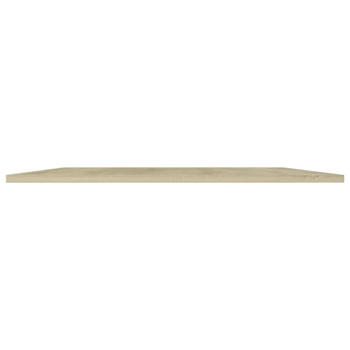 vidaXL - Wandschappen - 4 - st - 80x20x1,5 - cm - spaanplaat - sonoma - eikenkleurig