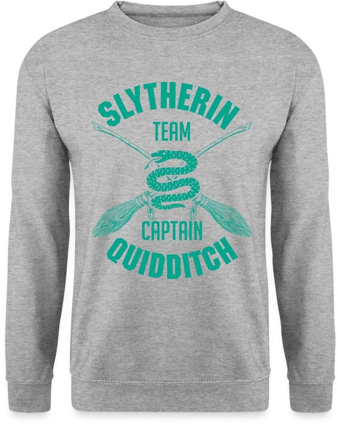 Harry Potter Slytherin Team Captain Quidditch Sweater Heren