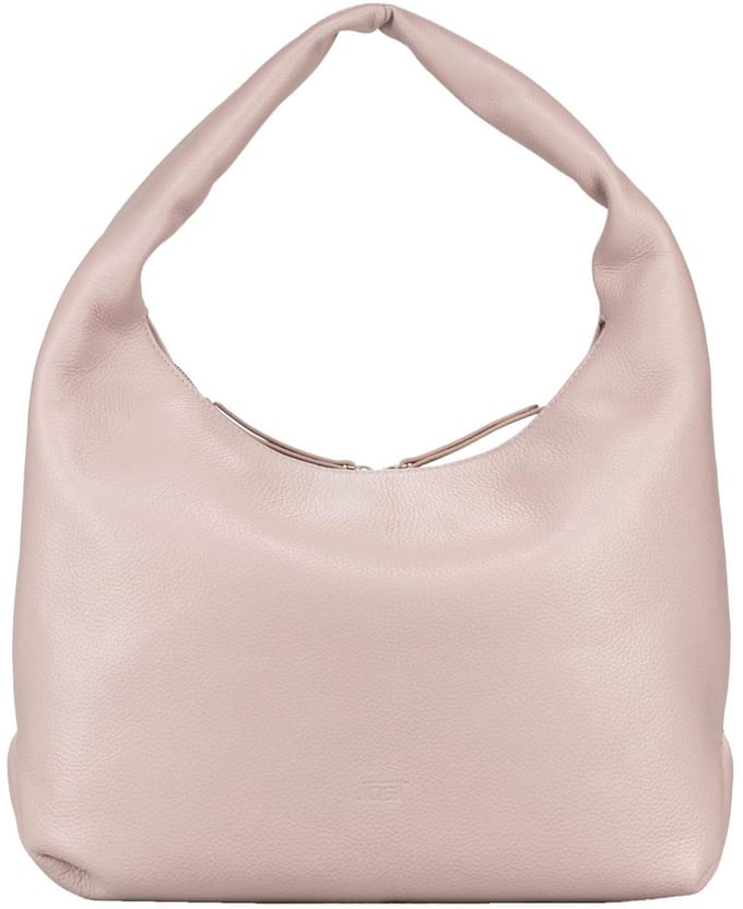 JOST Leren schoudertas Vika Hobo Bag Rose roze