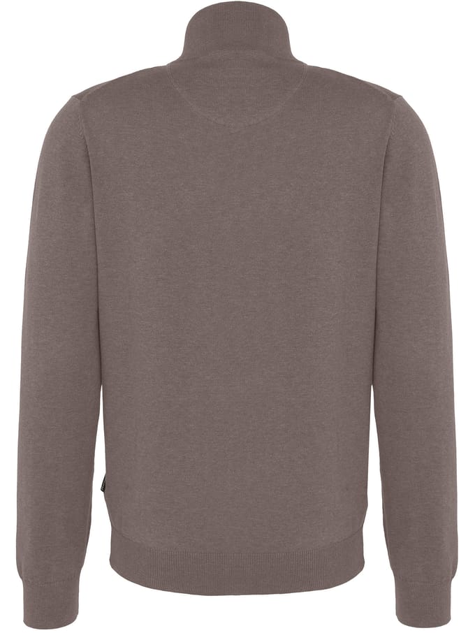 Fynch-Hatton Vest Cardigan Zip Uni Earth / male
