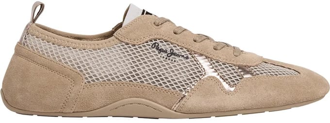 Pepe Jeans Noa Net Schoenen Beige EU 40 Vrouw