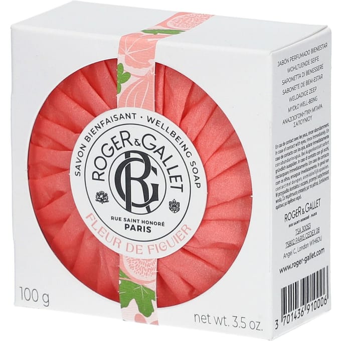 Roger & Gallet Fleur de Figuier Wellbeing Soap 100 Zeep