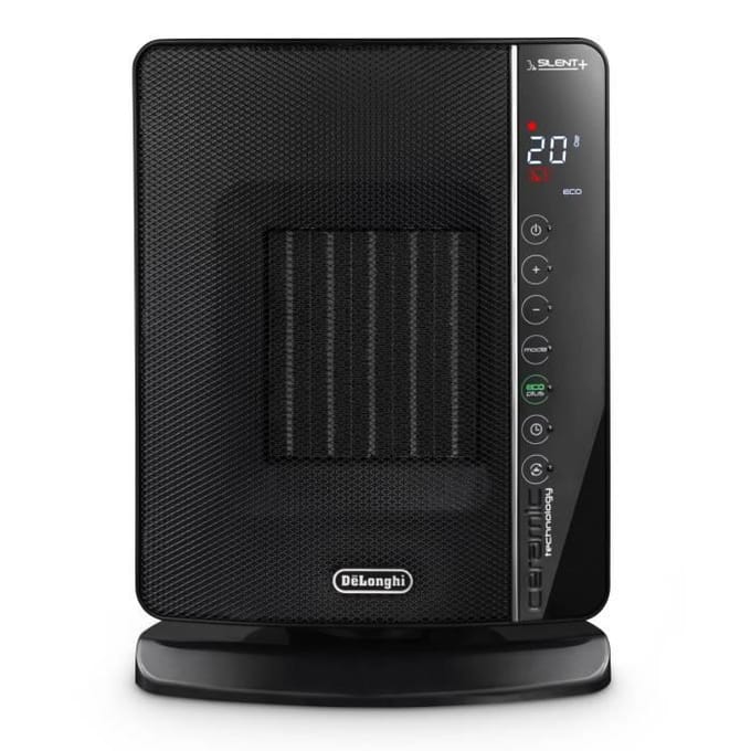 DELONGHI Keramische kachel - DCH7993ER.BC - 2400W - Zwart en chroom