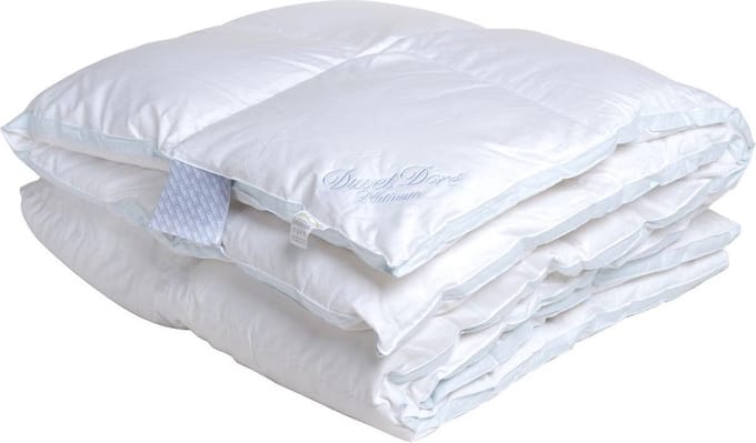 Duvet Doré - Platinum - Dons - Dekbed - Eenpersoons - 140x220 cm - Wit