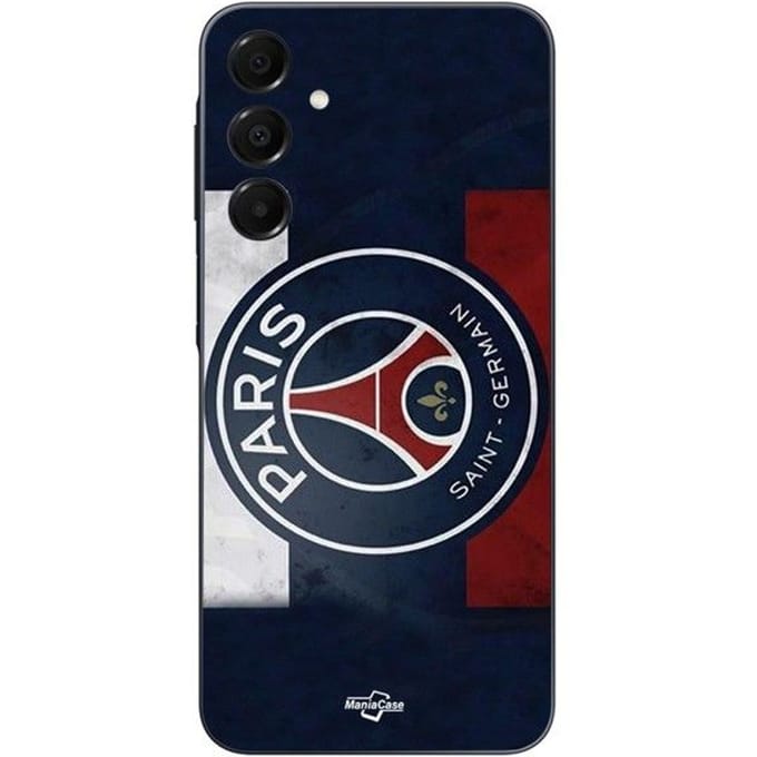 Coque - Paris Saint Germain - Galaxy A16 - Silicone - Noir - Souple noir