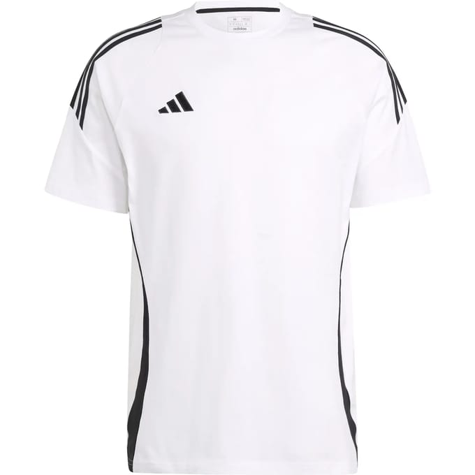 adidas Sportshirt Heren - Tiro 24 - Wit - Katoen