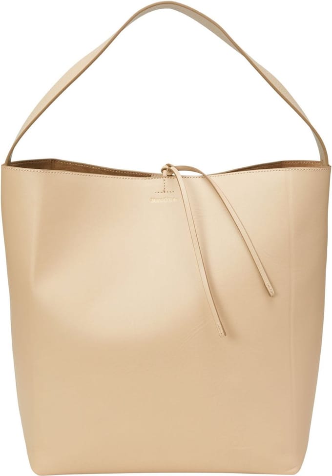 Marc O'Polo Schoudertas Peija Hobo Bag Blushed Camel Beige