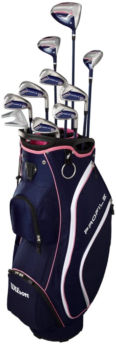 Wilson Profile 13-Delige Dames Golfset 2025 | Cartbag (graphite shaft)