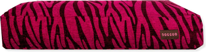 Dogguo Zebra Bed Bordeaux&Pink - Hondenmatras - L