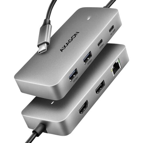 AXAGON USB-C dockingstation USB-C Power Delivery