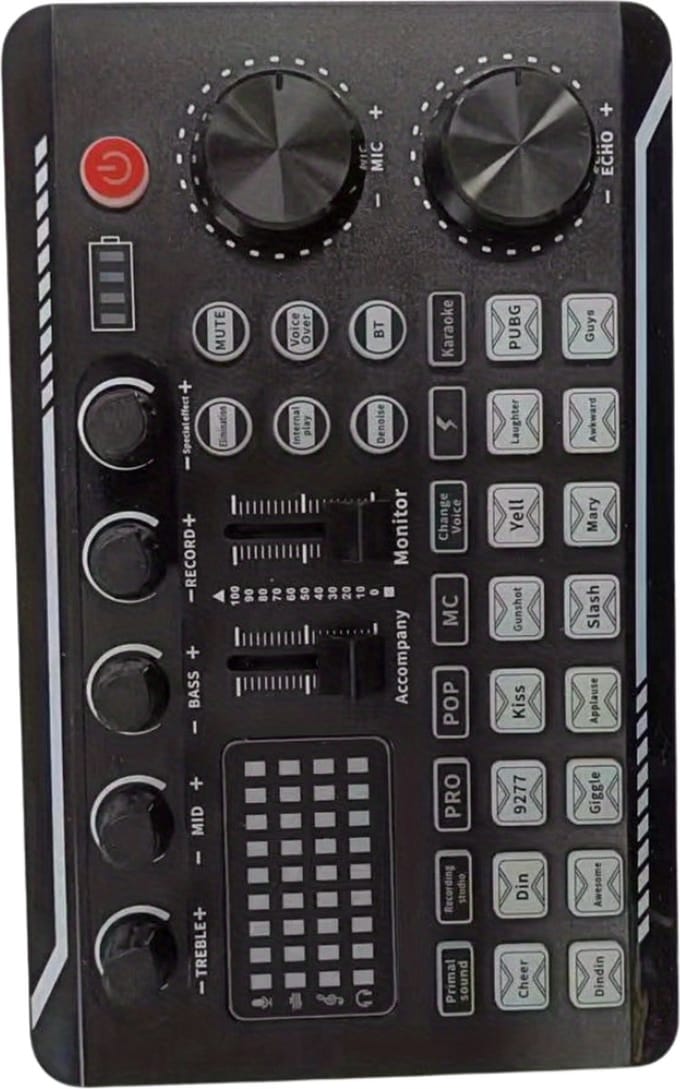 Livano Audio Mixer - Mengpaneel - DJ - Mixer - Gaming