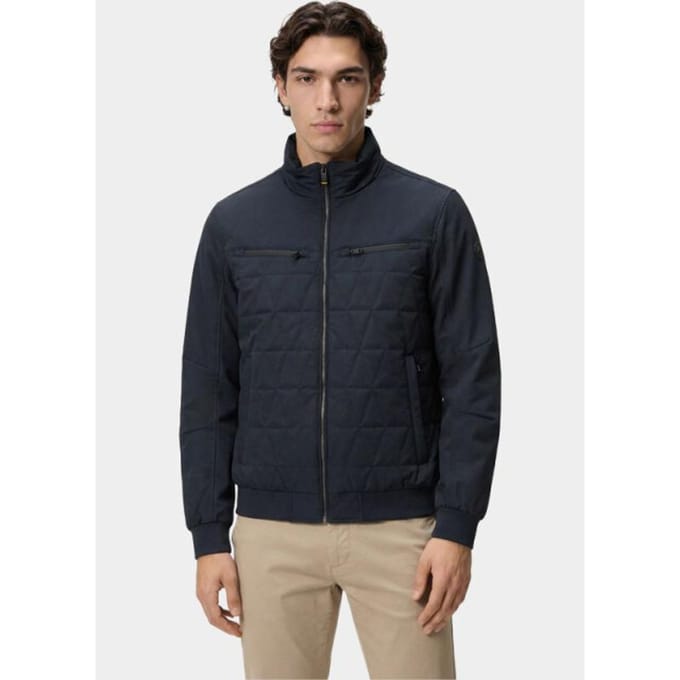 Donders 1860 Zomerjas heren Blauw Textile Jacket 22026/799