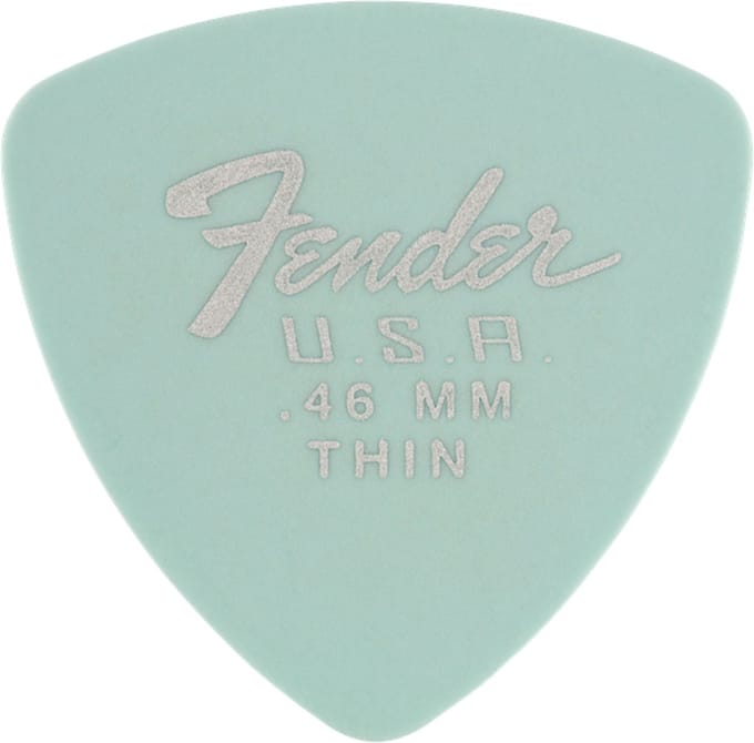 Fender 346 Dura-Tone Picks 0,46 mm Daphne Blue - Plectrum set