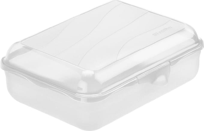 Rotho lunchbox FUN 1,25 l (20 x 14 x 6 cm) transparant 1250 ml