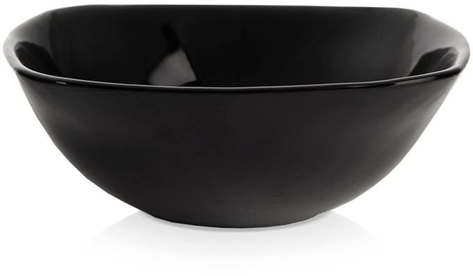 Orion Luna Serie - Zwarte Glazen Kommetje - 11,5 cm - 190 ml