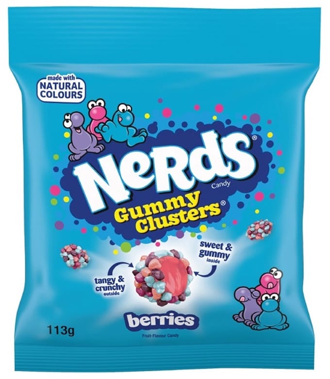 Nerds Gummy Clusters Berries 113gr 10x