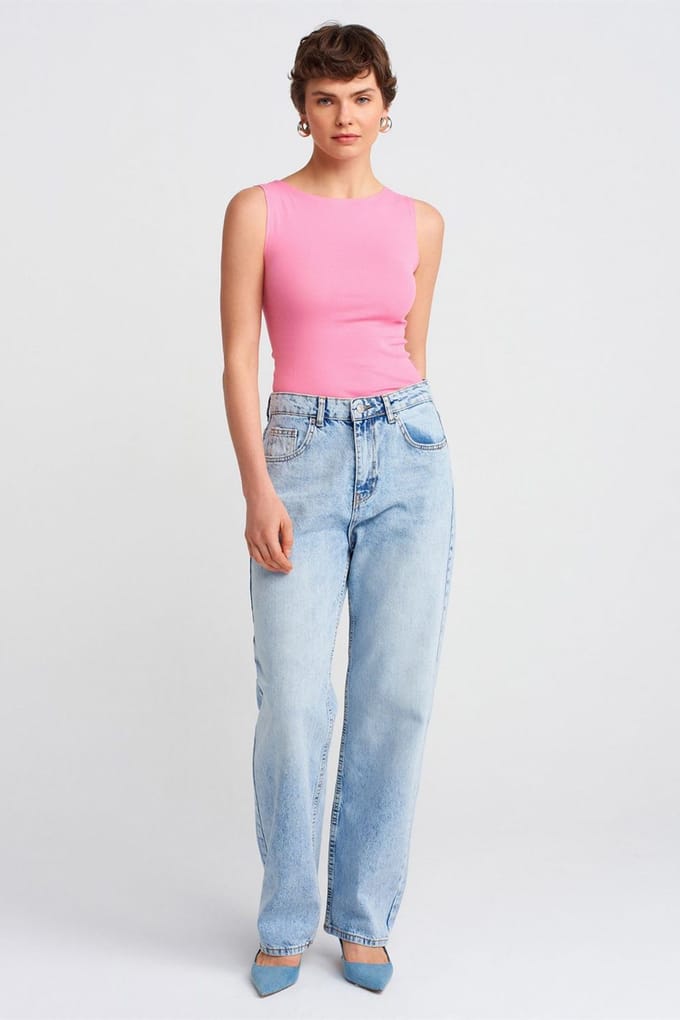 Hoge Taille Rechte Moeder Jeans
