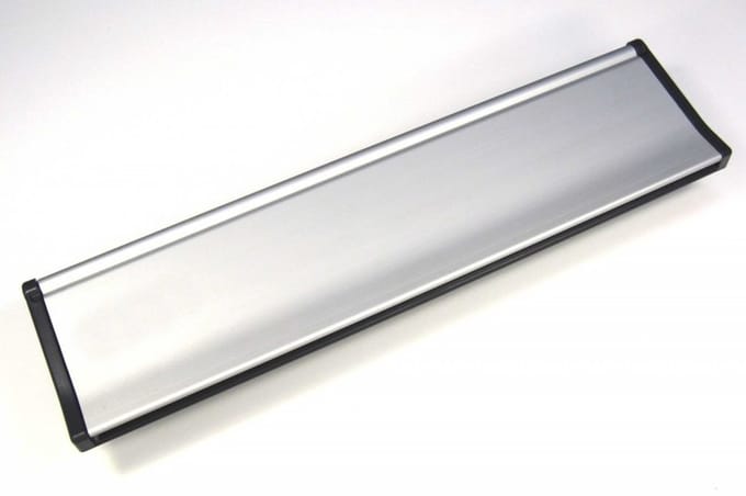 BBK Briefplaat Ema307 Alu/Gr Budr Compl